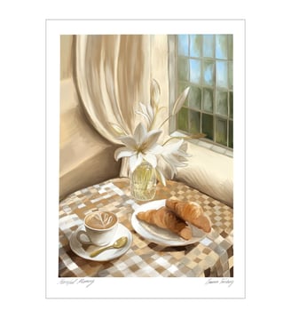 Poster Emma Forsberg - Peaceful Morning - Poster & Frame - Multicolore