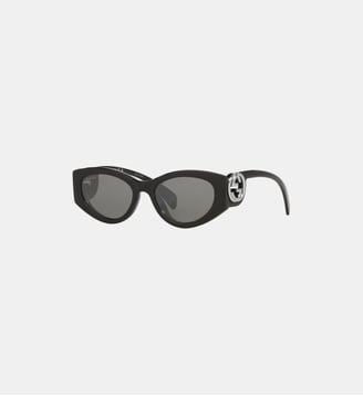Lunettes de soleil Œil de chat GG1691S - Gucci - Noir