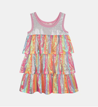 Robe à volants multicolores - Billieblush - Malabar