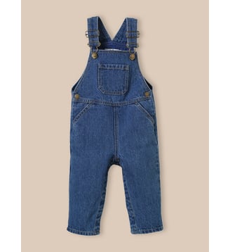 Salopette en denim - Cyrillus - Denim bleu