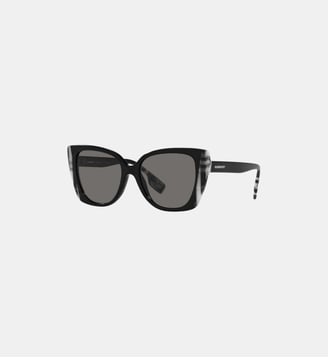 Lunettes de soleil Œil de chat BE4393 Meryl - Burberry - Noir