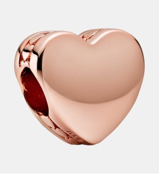 Charm Cœur Gravable - Pandora - Rose