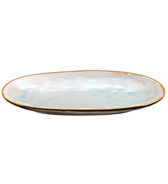 Plat large ovale par 2 Médard de Noblat