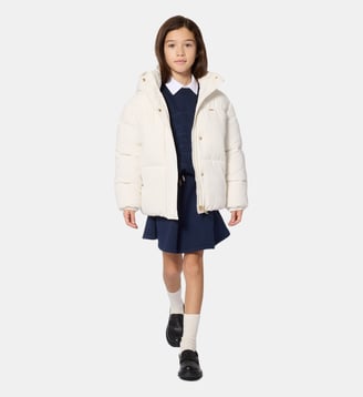 Doudoune à capuche - BOSS Kidswear - Ivory