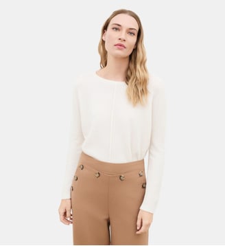 Pull mjenna - Motif uni - Caroll - Écru