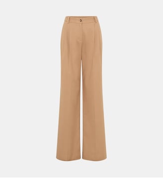 pantalon en coton à pinces - azra - Gerard Darel - Camel