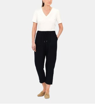 Pantalon ignace - Motif uni - Coupe droite - Caroll - Bleu marine