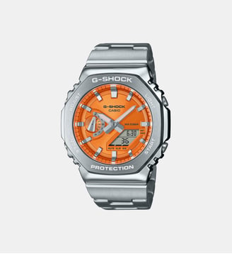 Montre Casio G-shock Orange GM-2110D-4AER - G-Shock - Argenté