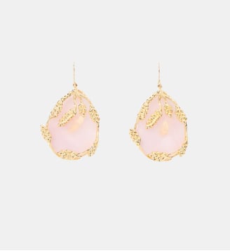 Boucles d'oreilles Françoise - Aurélie Bidermann - Rose