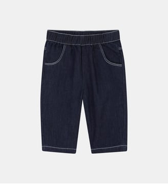 Jean taille élastique​ - Kenzo Kids - Bleu denim
