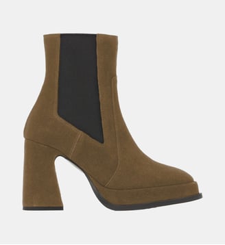 Bottines à talon bloc BECKY - Castaner - Léopard