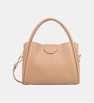 Sac à main Ida signature - Lancaster - Beige foncé