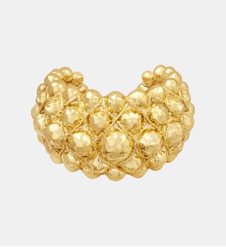 Bracelet manchette   - Gilda - Satellite - Doré