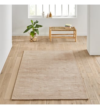 Tapis 100% Tencel™, fait main, aspect vieilli La Redoute Interieurs