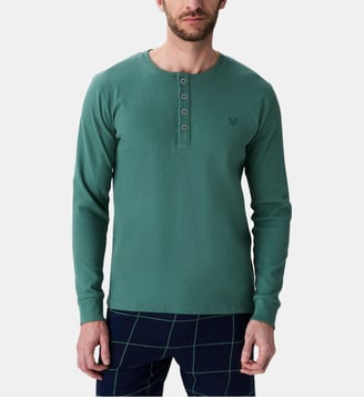 Tee-shirt manches longues Lichen - Arthur - Vert