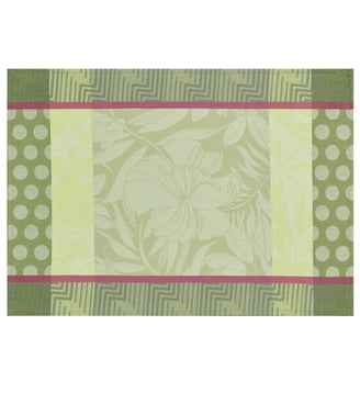 Set de table Nature Urbaine - Le Jacquard Francais - Gazon