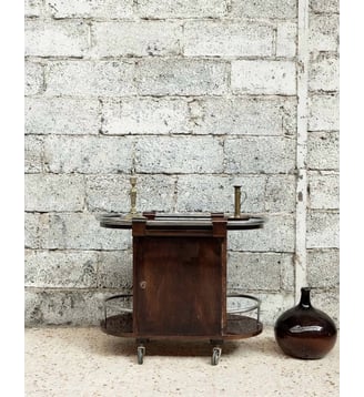 Desserte Art déco Anouk N°372- Produit chiné - Debongout - Argenté