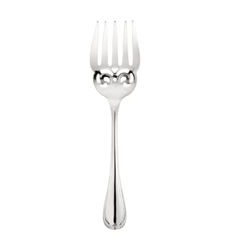 Fourchette à servir le poisson en métal argenté - MALMAISON Christofle