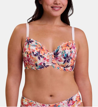 Soutien-gorge Arum Mosaic - Sans Complexe - Imprimé fleurs du paradis