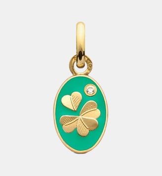 Pendentif Or Jaune & Diamant Trèfle Arthus Bertrand