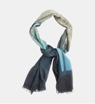 écharpe Rideau motif Agnès - Agnès b. - Multicolore
