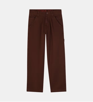 Pantalon en coton - Hugo Kids - Chicory coffee