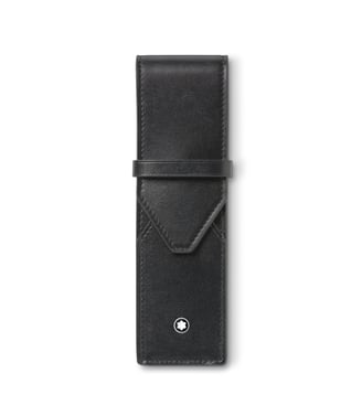 Étui stylo Meisterstuck Cuir de veau 198354 - Montblanc - Noir