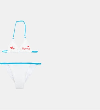 Bikini avec logo - Dsquared2 - Écru