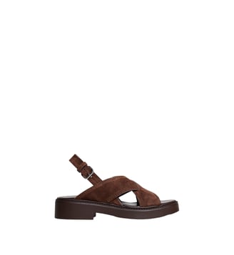 Sandales en cuir Elio - Jonak - Marron foncé