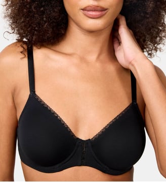 Soutien-gorge avec armatures moulés Softness noir Maison Lejaby