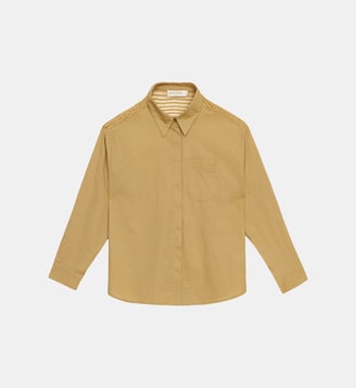 Chemise uni CHARLY - La Petite Etoile - Beige