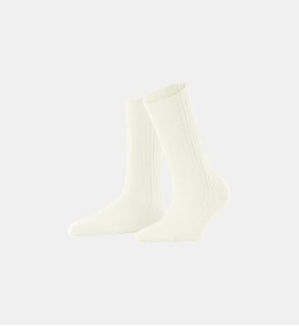 Chaussettes Pour Bottes Cosy Wool Boot Laine - Falke - Blanc cassé