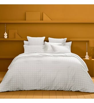 Housse de couette satin de coton Garnier Thiebaut