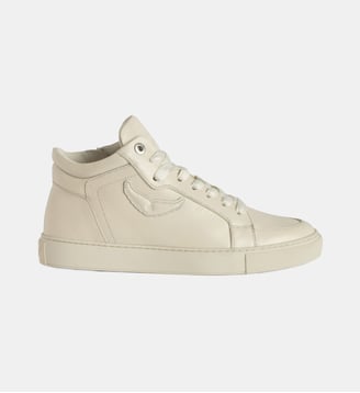 Sneakers Mid Fly On - Zadig&Voltaire - Blanc flash