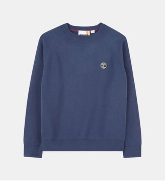 Pull avec broderie - Timberland - Bleu