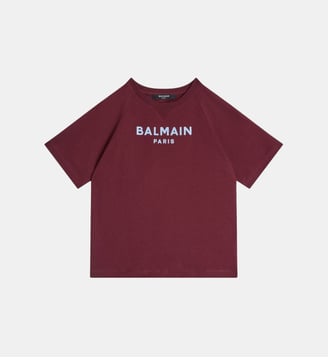T-shirt floqué Balmain Paris - Balmain - Rouge
