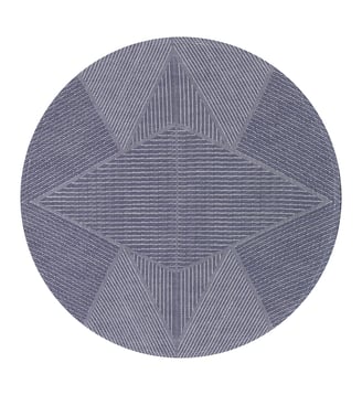Set de table Club Etoile 89% coton / 11% lin - Le Jacquard Francais - Denim