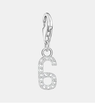 Breloque Charm chiffre 6 - Thomas Sabo - Argent