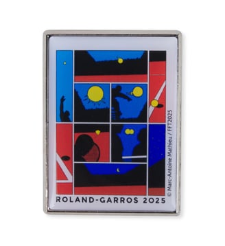 Magnet Affiche 2025 - Roland-Garros - Multicolore