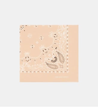 Carré imprimé en coton - DAYANA - Gerard Darel - Nude