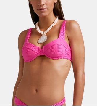 Haut de bikini balconnet MiamiPink - Robin Collection - Rosa