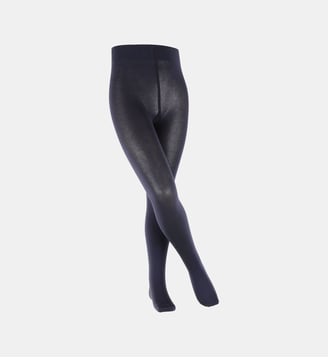 Collant Cotton Touch Coton Opaque - Falke - Bleu foncé