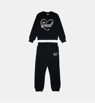 Combinaison avec logo - Diesel Kids - Noir