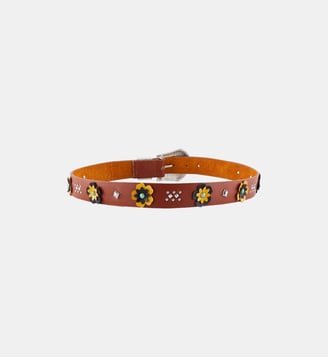 Ceinture en cuir YEYE - Wild - Marron