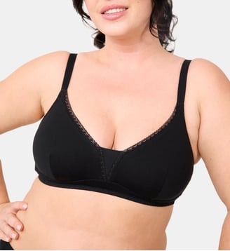 Soutien-gorge post-opératoire sans armatures Softness noir - Maison Lejaby - Noir