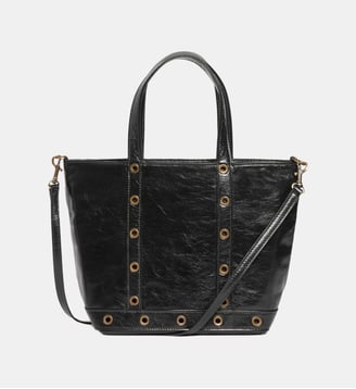 Cabas S Zippé En Cuir - Vanessa Bruno - Noir