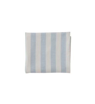 Nappe rayée en coton à rayures - OYOY - Blue