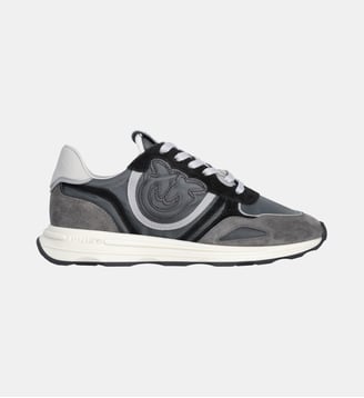 Baskets en daim à logo - Pinko - Limousine noire