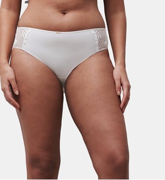 Culotte avec bijou - Chantelle - Crème