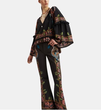 Blouse Boho Eve Placée Black - La DoubleJ - Noir